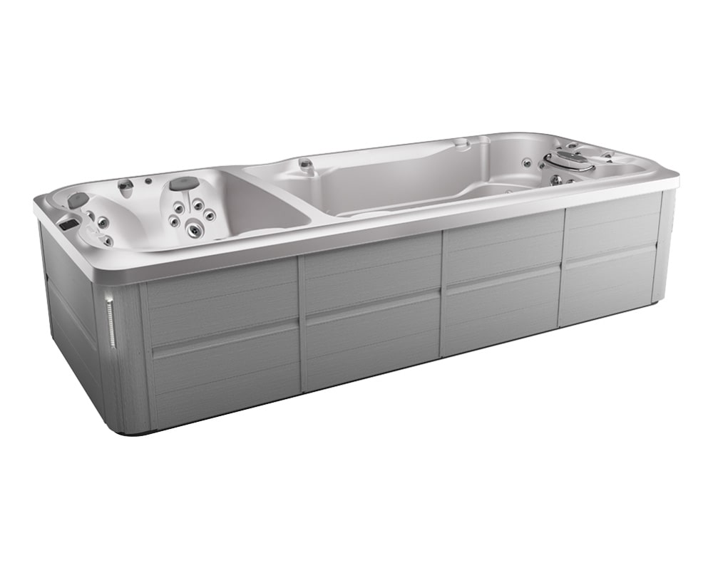 Silver Pearl & Brushed Gray